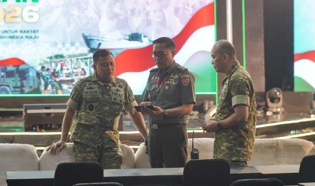 Persiapan VVIP di RAPIM TNI AD TA 2026