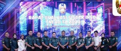 Rapat Evaluasi Sistem Informasi TNI AD TA 2024